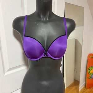 Purple bra